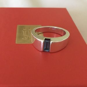 🇺🇸 SALE! Sz 5 James Avery Blue Topaz Ring